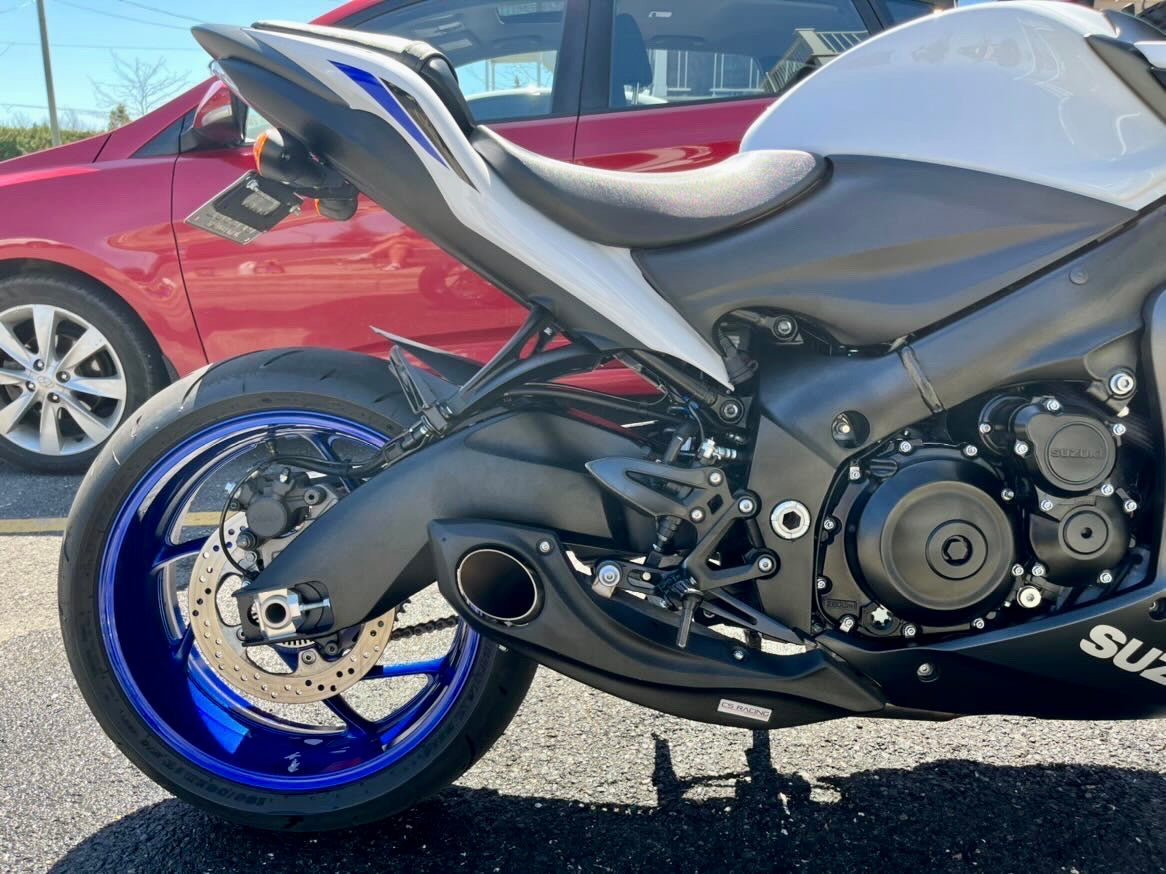 2021-up Suzuki GSX-S 1000 / GT+ CS Racing Full Exhaust | Muffler + Headers + dB Killer (+5.5hp) - CS Racing Exhaust