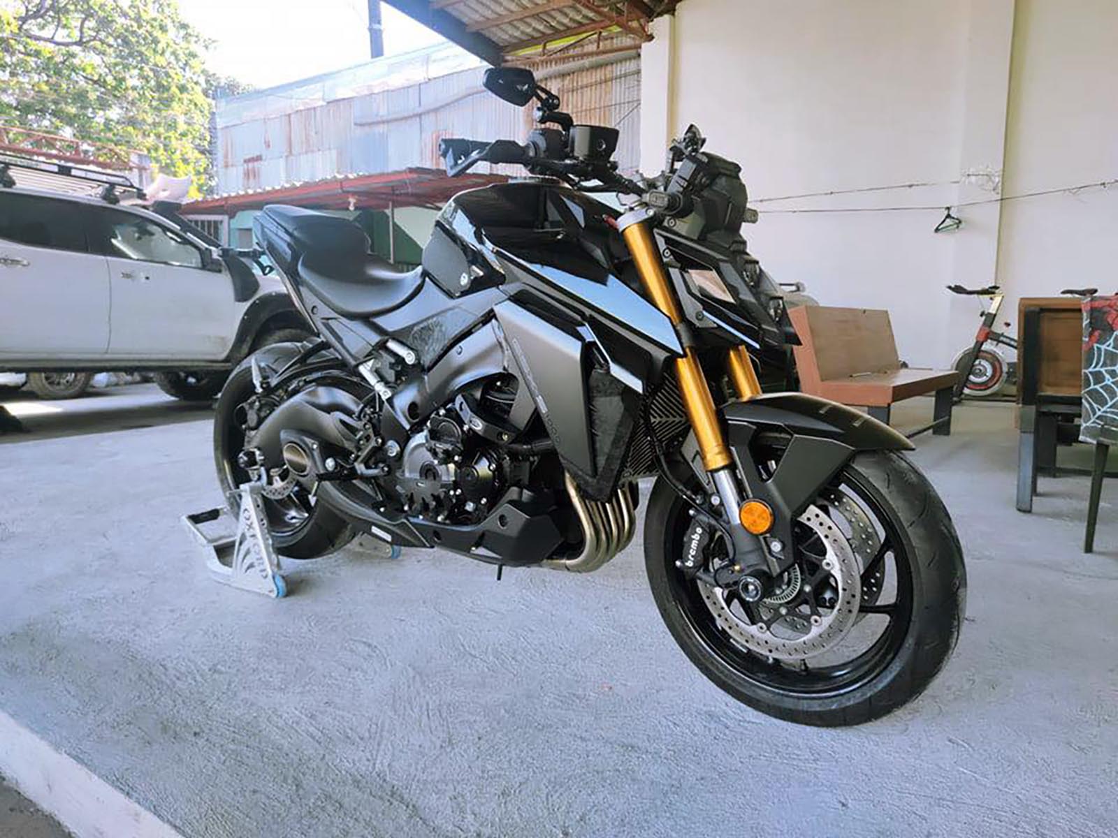 2021-up Suzuki GSX-S 1000 / GT+ CS Racing Full Exhaust | Muffler + Headers + dB Killer (+5.5hp) - CS Racing Exhaust