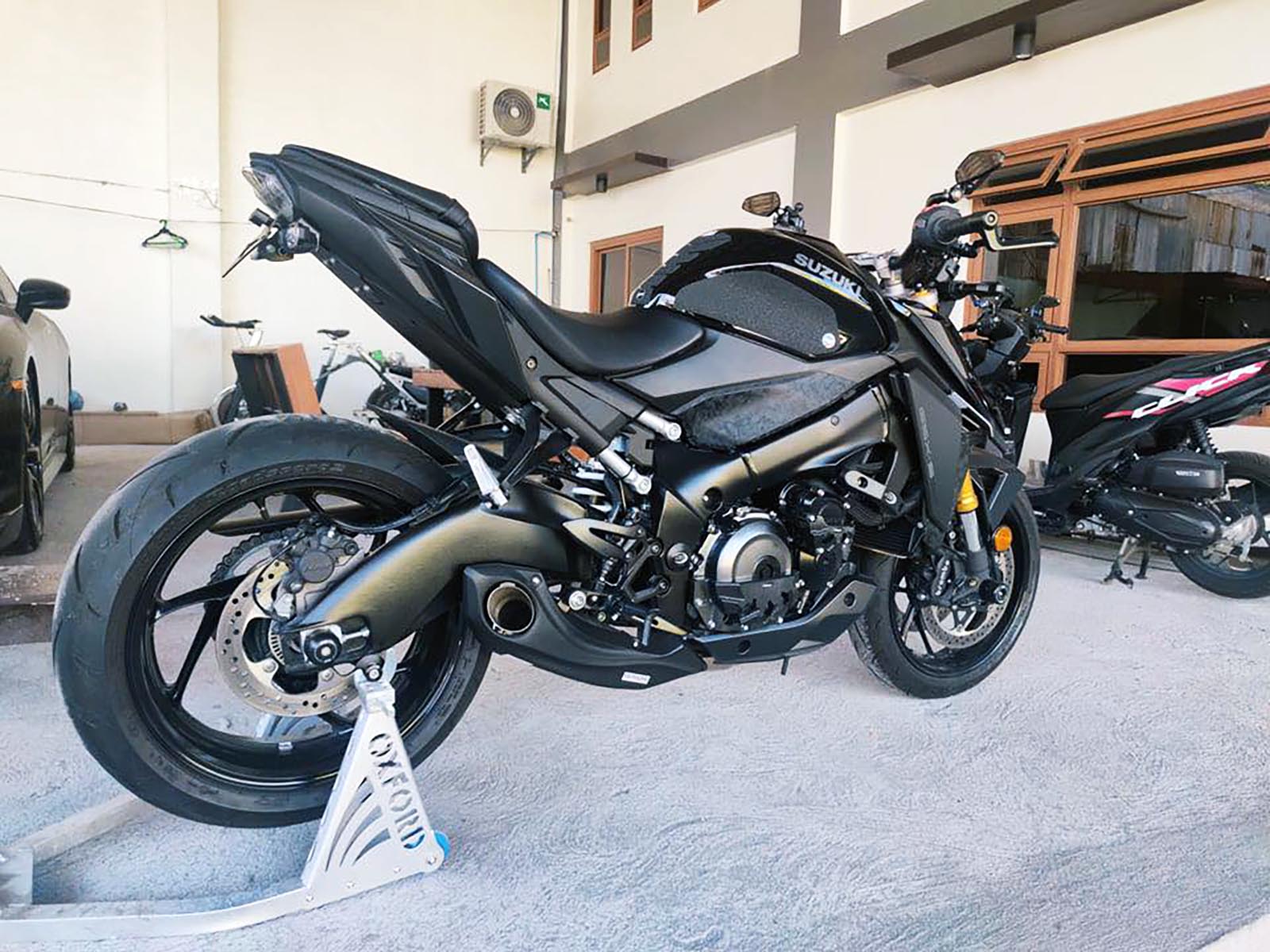 2021-up Suzuki GSX-S 1000 / GT+ CS Racing Full Exhaust | Muffler + Headers + dB Killer (+5.5hp) - CS Racing Exhaust