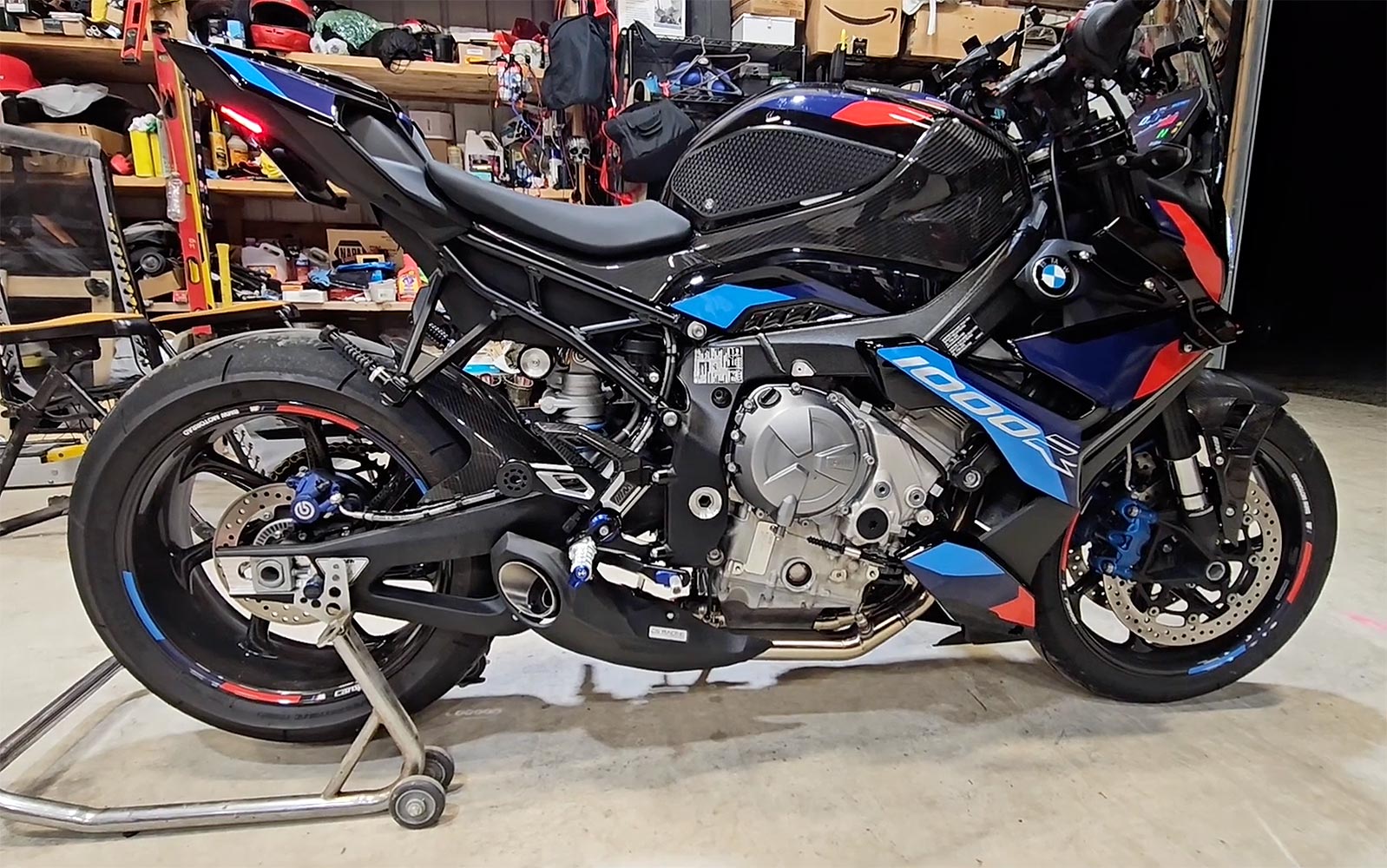 Scarico completo CS Racing per BMW S1000RR 2019-25 | Silenziatore + Collettori + dB Killer