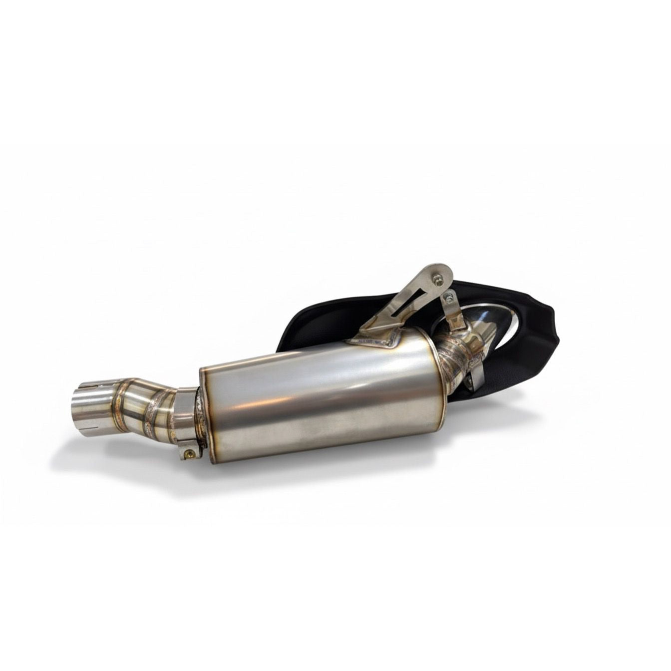 2019-26 BMW F900R | F900XR CS Racing Slip-on Exhaust | Muffler + dB Killer - Non-decat