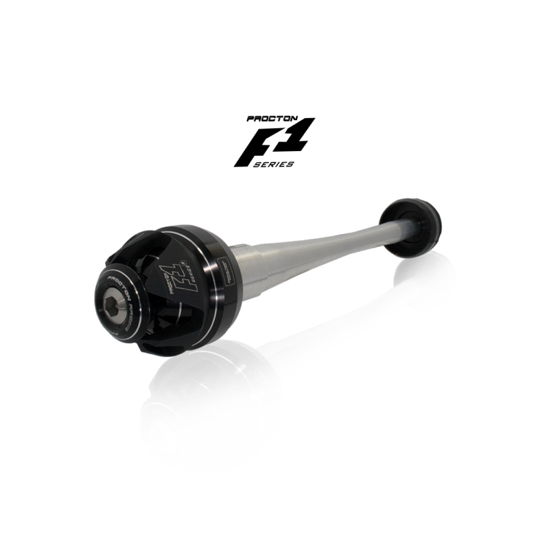Procton F1 Front Axle Slider - Kawasaki - Versys 1000/ZX6R-636/ZX10R/ZX14 Color: Orange