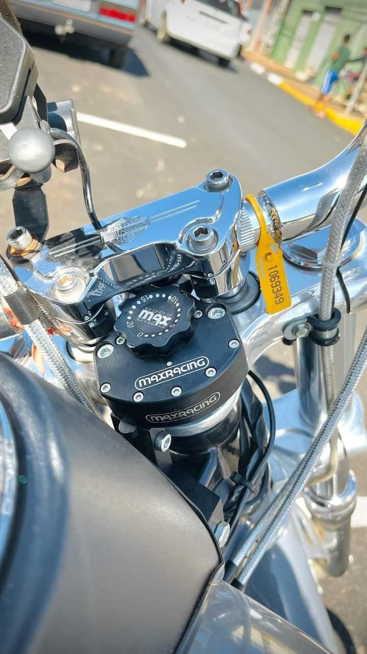 MaxRacing MAX20 Steering Damper - Harley Davidson - Dyna FXDB