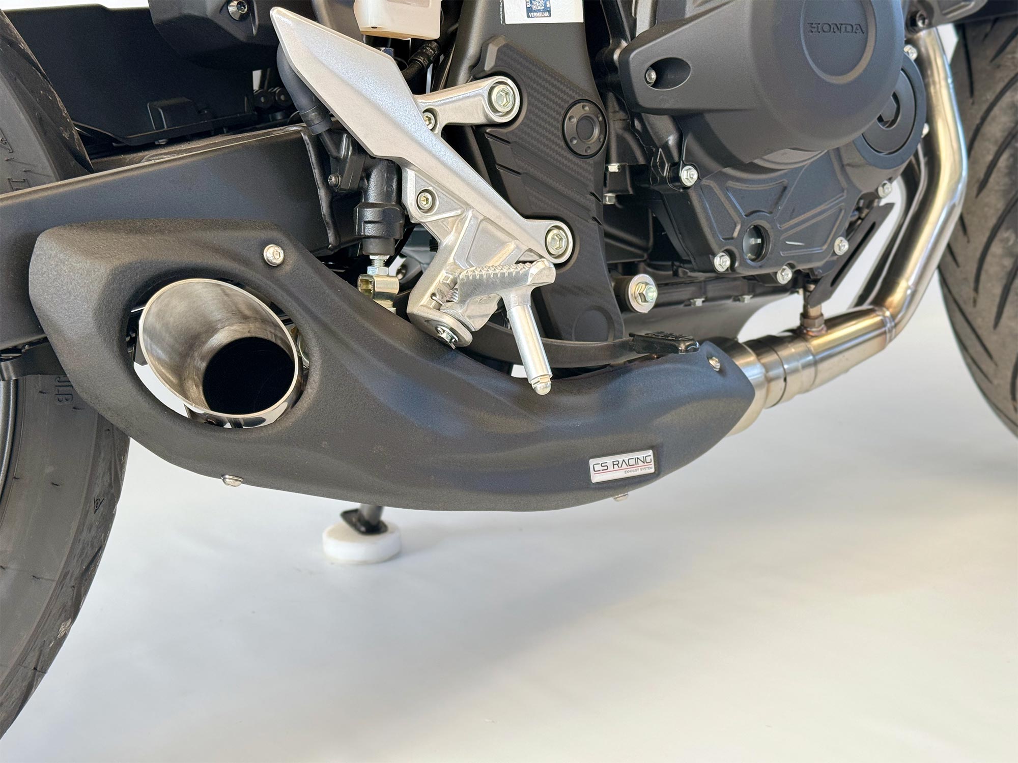 2016-26 Honda CB500F Hornet CS Racing Full Exhaust w/ Muffler + dB Killer