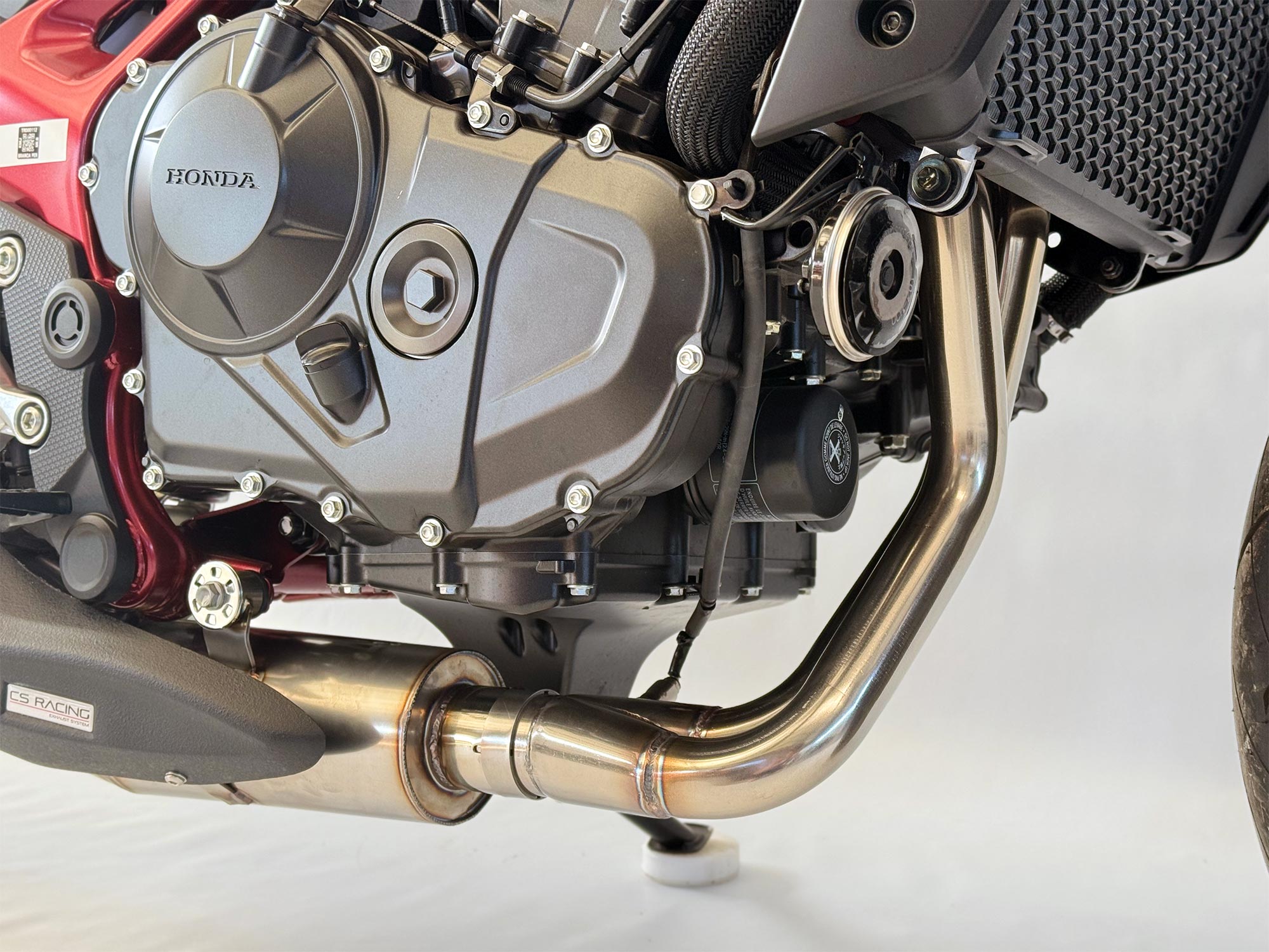 Escape completo con silenciador y dB Killer para Honda CB500F CS Racing, años 2016 en adelante