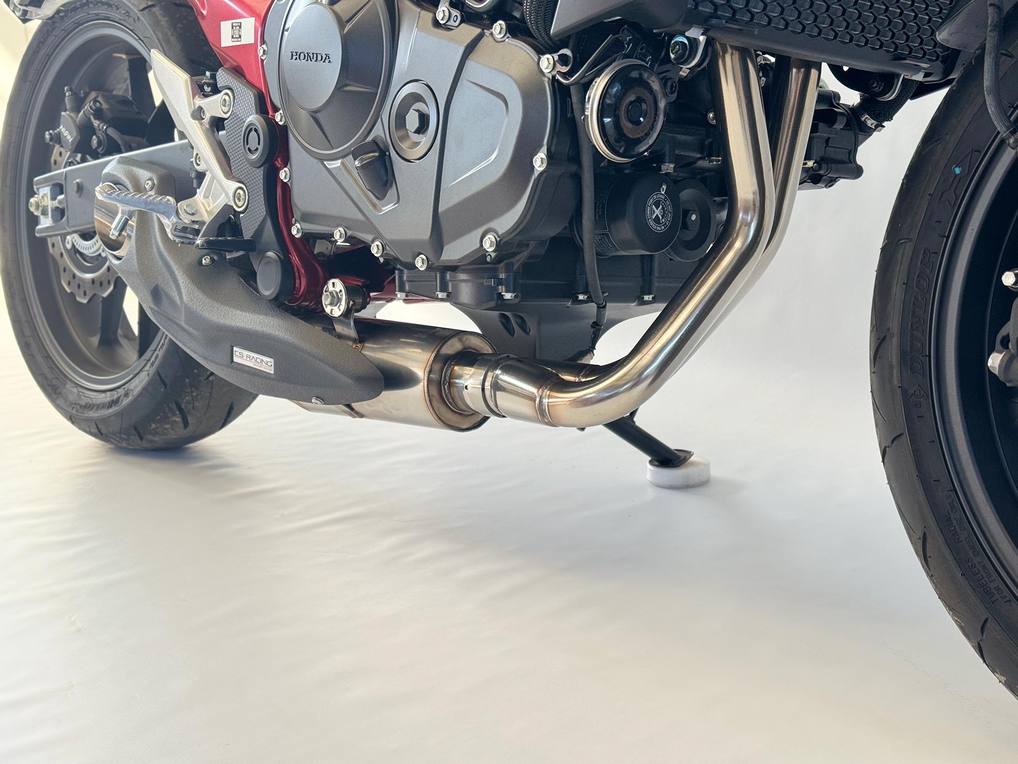 Escape completo con silenciador y dB Killer para Honda CB500F CS Racing, años 2016 en adelante