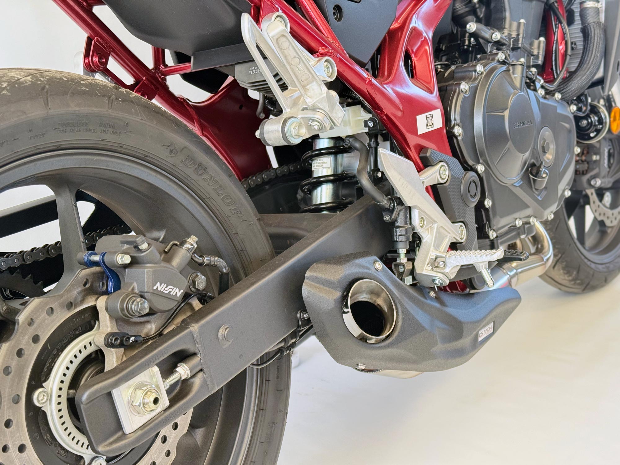 Escape completo con silenciador y dB Killer para Honda CB500F CS Racing, años 2016 en adelante