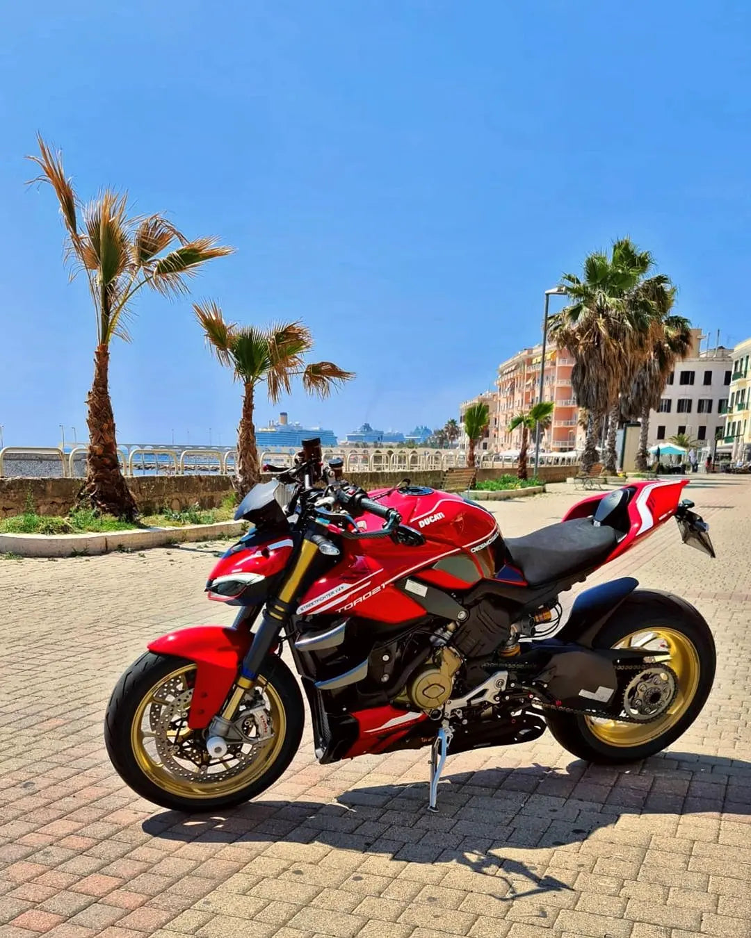 2020-up Ducati StreetFighter V4 CS Racing Slip-on Exhaust | Muffler + dB Killer (+2.5hp) - CS Racing Exhaust