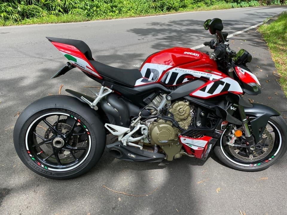 2020-up Ducati StreetFighter V4 CS Racing Slip-on Exhaust | Muffler + dB Killer (+2.5hp) - CS Racing Exhaust