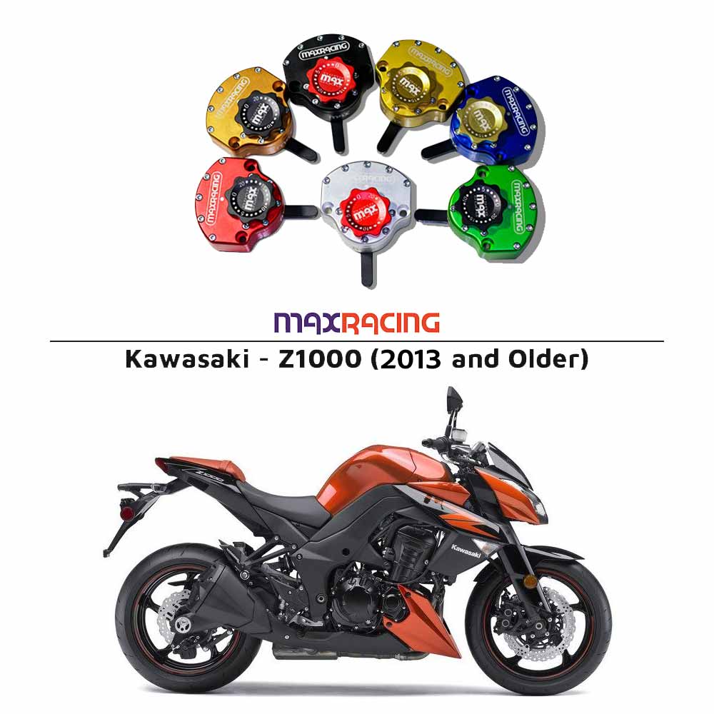 MaxRacing MAX20 Steering Damper - Kawasaki - Z1000 (2013 and Older)