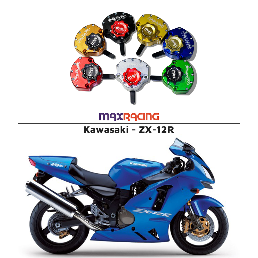 MaxRacing MAX20 Steering Damper - Kawasaki - ZX-12R – CS Racing MaxRacing MAX20 Steering Damper - Kawasaki - ZX-12R – CS Racing