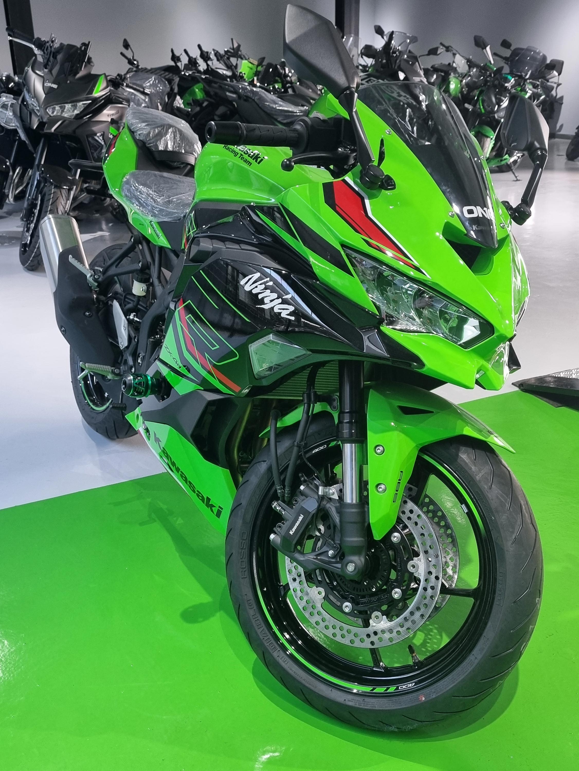 Kawasaki - ZX-4R / RR - Procton Racing Rotational Impact System – Frame Sliders F1