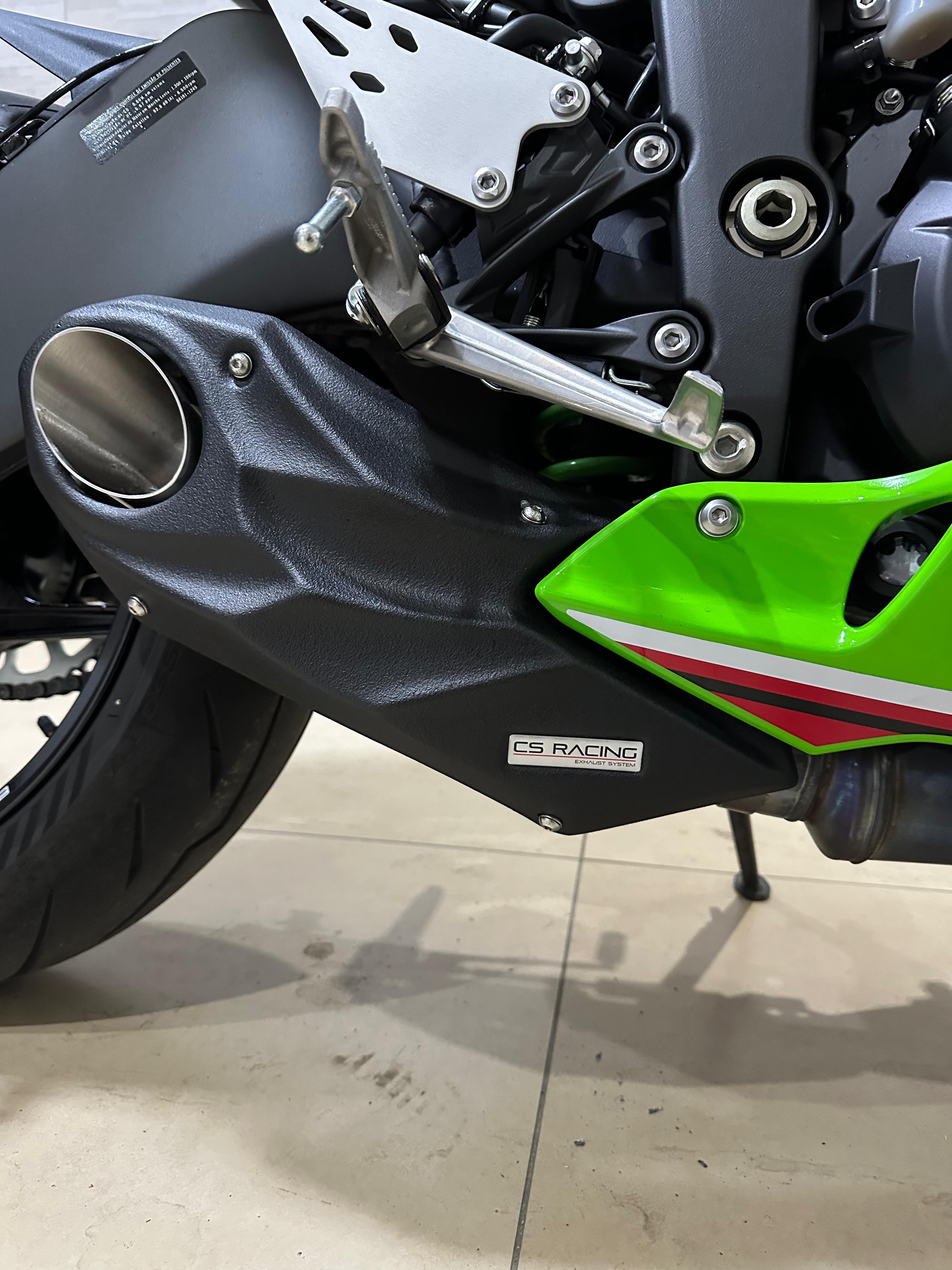 2024-on Kawasaki Ninja ZX-6R 636 CS Racing Slip-on Exhaust | Muffler + dB Killer (+3.7hp)