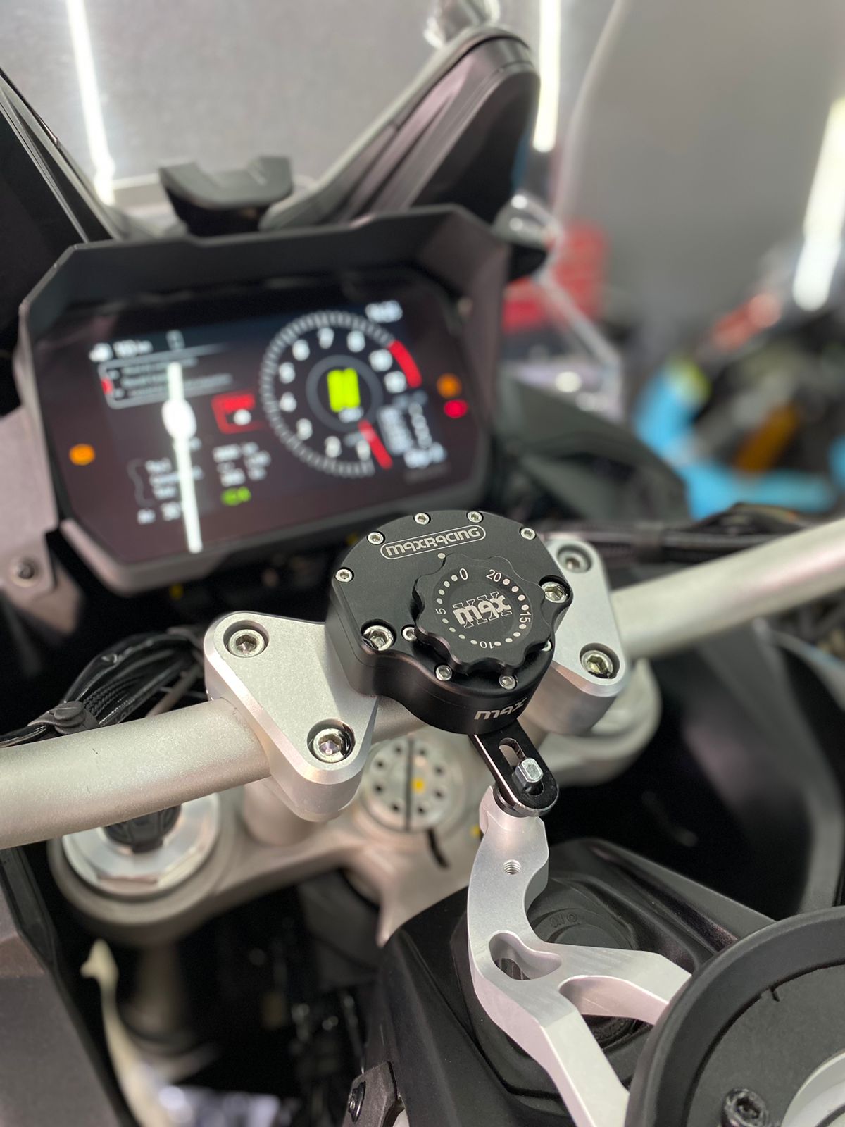 MaxRacing MAX20 Steering Damper - Ducati - Multistrada (2015-on)