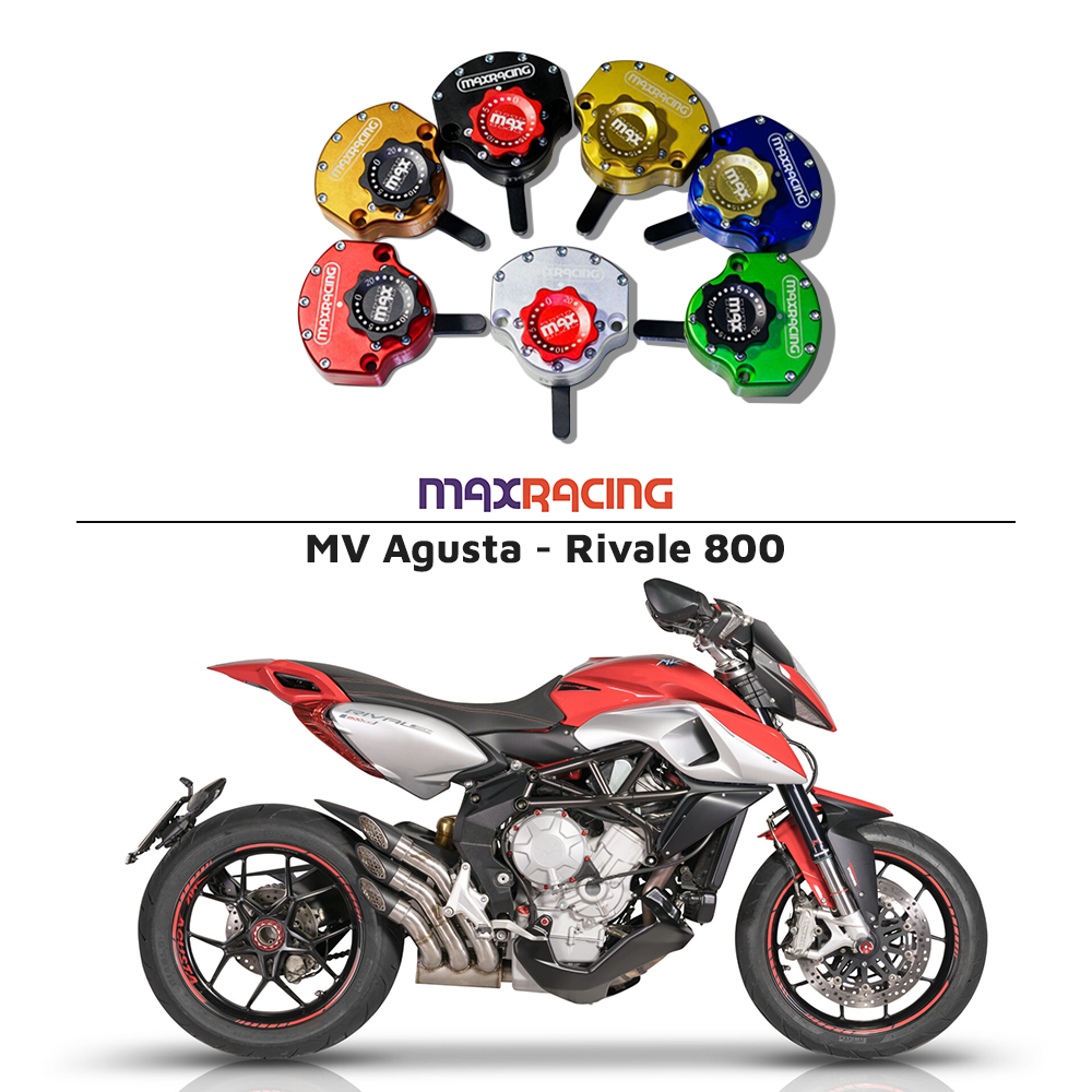MaxRacing MAX20 Steering Damper - MV Agusta - Rivale 800 – CS MaxRacing MAX20 Steering Damper - MV Agusta - Rivale 800 – CS
