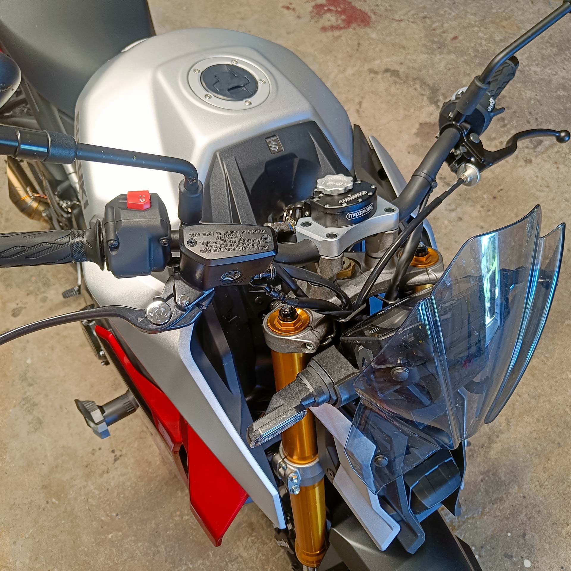 Ammortizzatore di sterzo MaxRacing MAX20 - Suzuki - GSX-S 1000 | 950 GT (dal 2021 in poi)