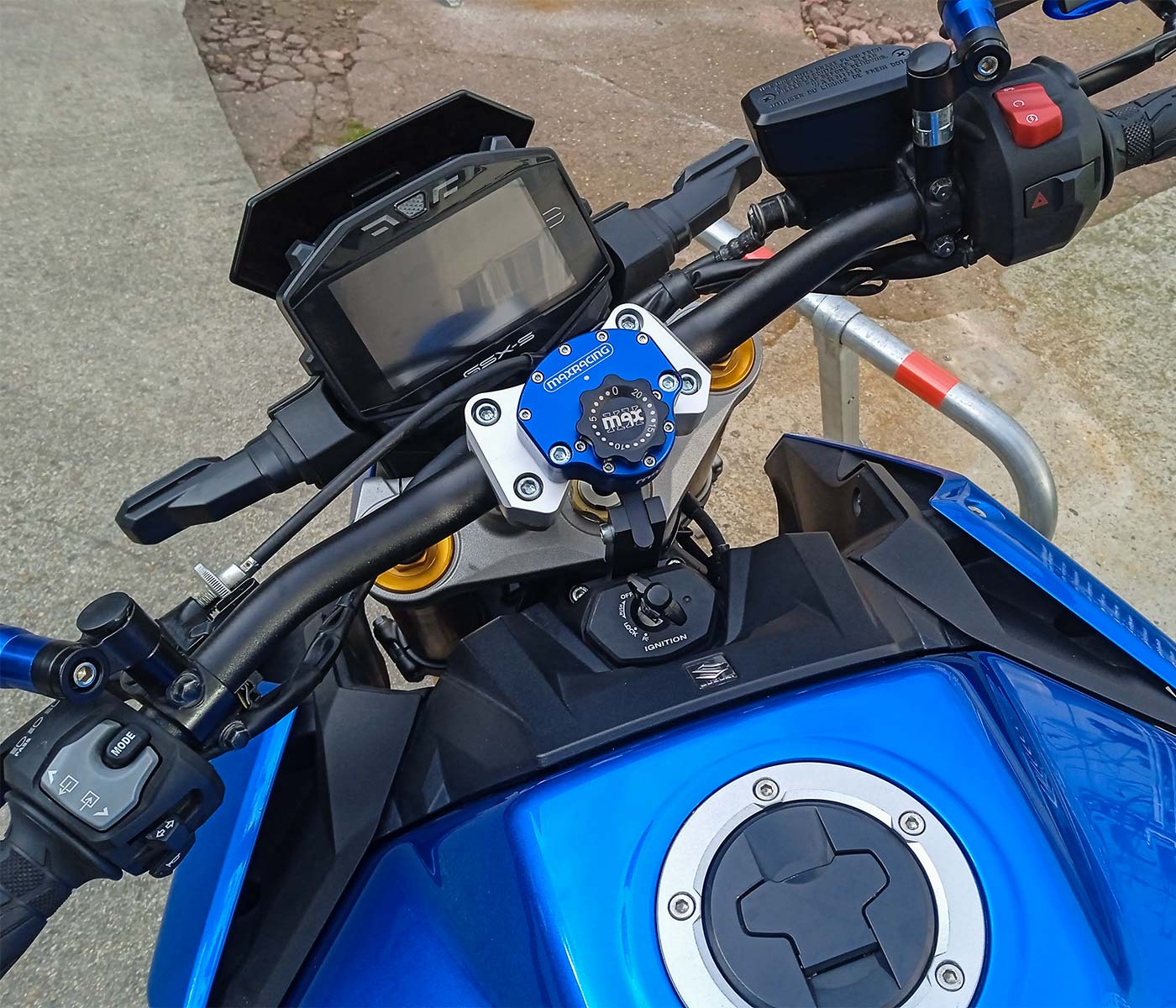 Ammortizzatore di sterzo MaxRacing MAX20 - Suzuki - GSX-S 1000 | 950 GT (dal 2021 in poi)