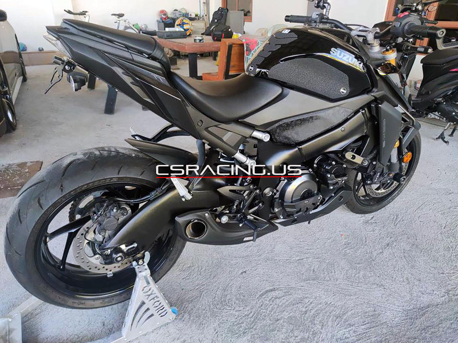 2021-up Suzuki GSX-S 1000 / GT+ CS Racing Full Exhaust | Muffler + Headers + dB Killer (+5.5hp) - CS Racing Exhaust