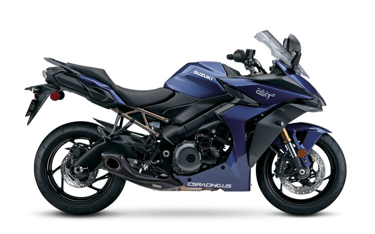2021-up Suzuki GSX-S 1000 / GT+ CS Racing Full Exhaust | Muffler + Headers + dB Killer (+5.5hp) - CS Racing Exhaust