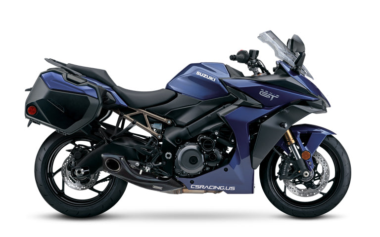 2021-up Suzuki GSX-S 1000 / GT+ CS Racing Full Exhaust | Muffler + Headers + dB Killer (+5.5hp) - CS Racing Exhaust