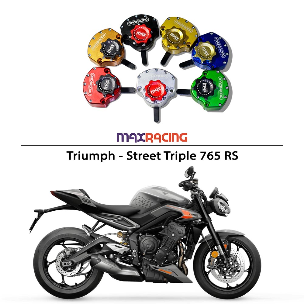 Amortiguador de dirección MaxRacing MAX20 - Triumph - Street Triple 765 RS (2013 en adelante)