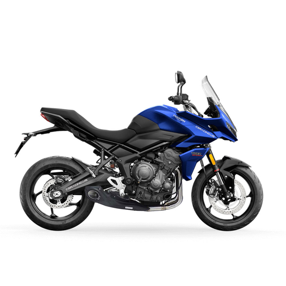 2022-up Triumph Tiger Sport 660 CS Racing Full Exhaust | Muffler + dB Killer - CS Racing Exhaust