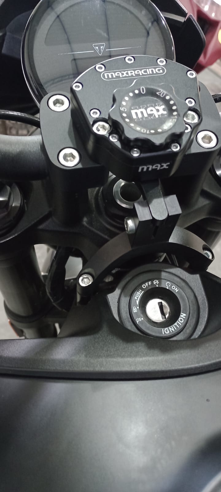 Amortiguador de dirección MaxRacing MAX20 - Triumph - Trident 660