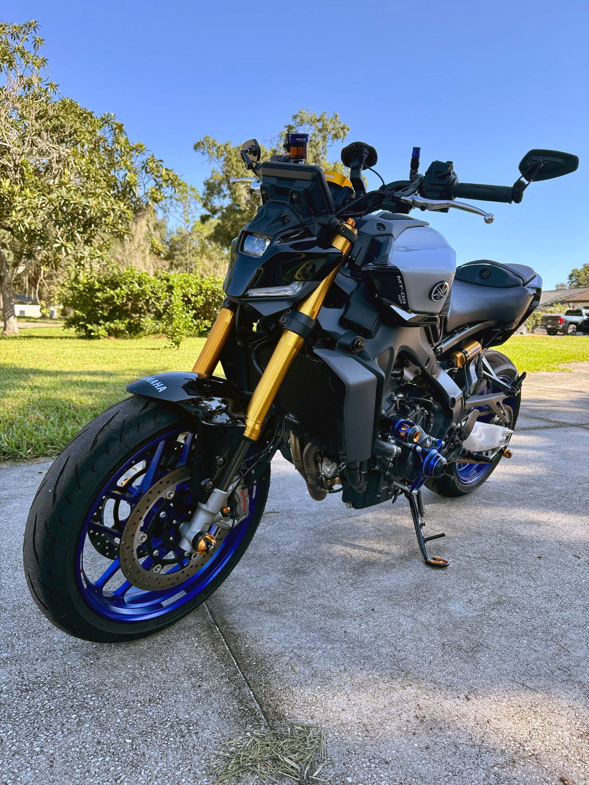 Protezione Slider Coperchio Motore Procton - Sinistro - Yamaha MT-09 / SP 2014-oggi | FZ-09 | XSR 900 | Tracer 900 / GT