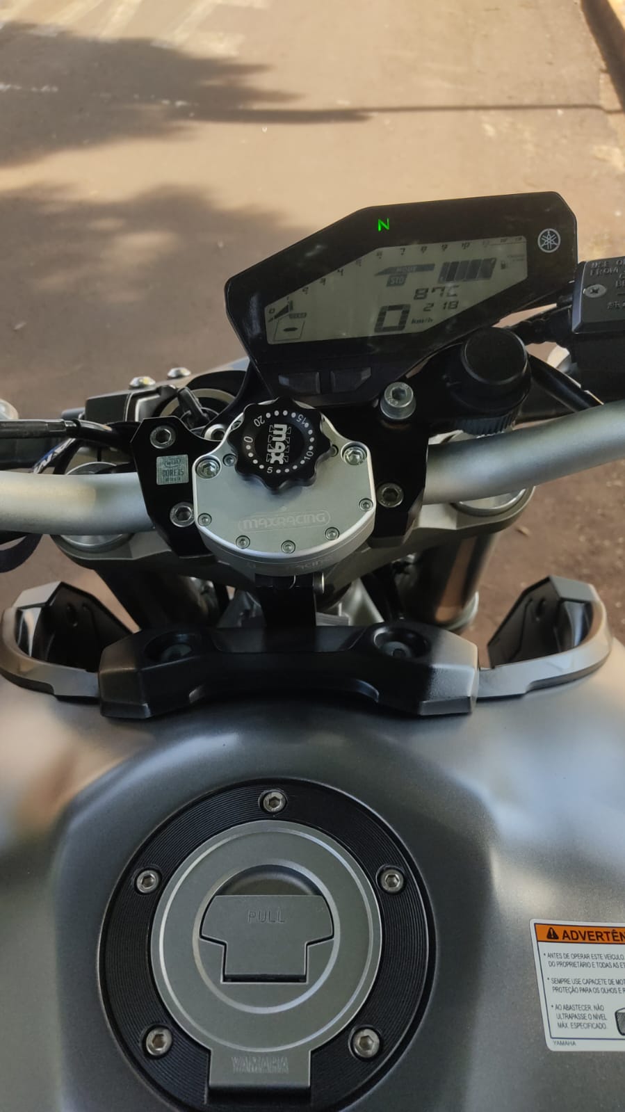 MaxRacing MAX20 Steering Damper - Yamaha - MT-09 / SP (2014-2020)