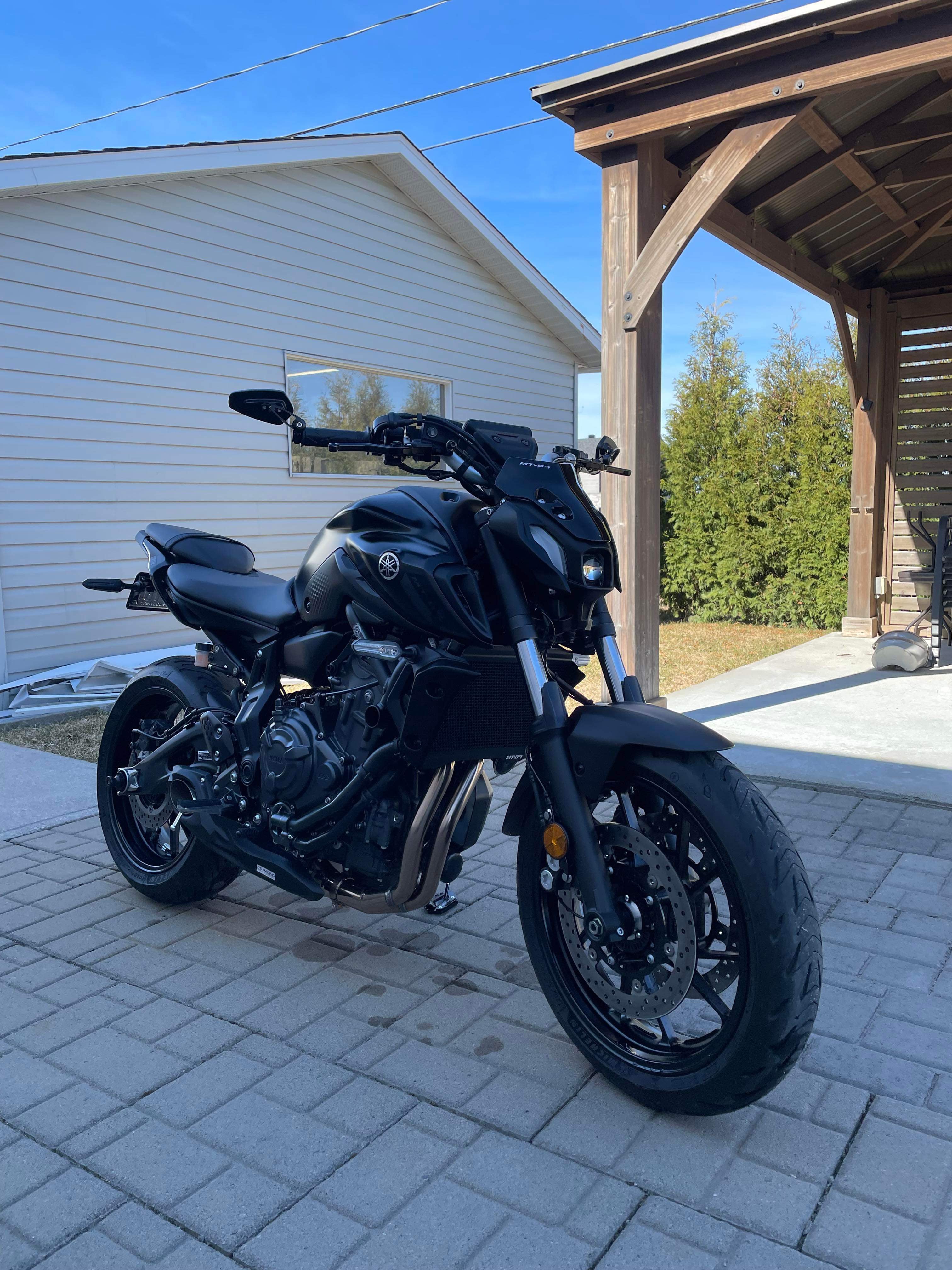 2014-24 Yamaha FZ-07 | MT-07 | XSR700 CS Racing Full Exhaust | Muffler + Headers + dB Killer (+2hp)