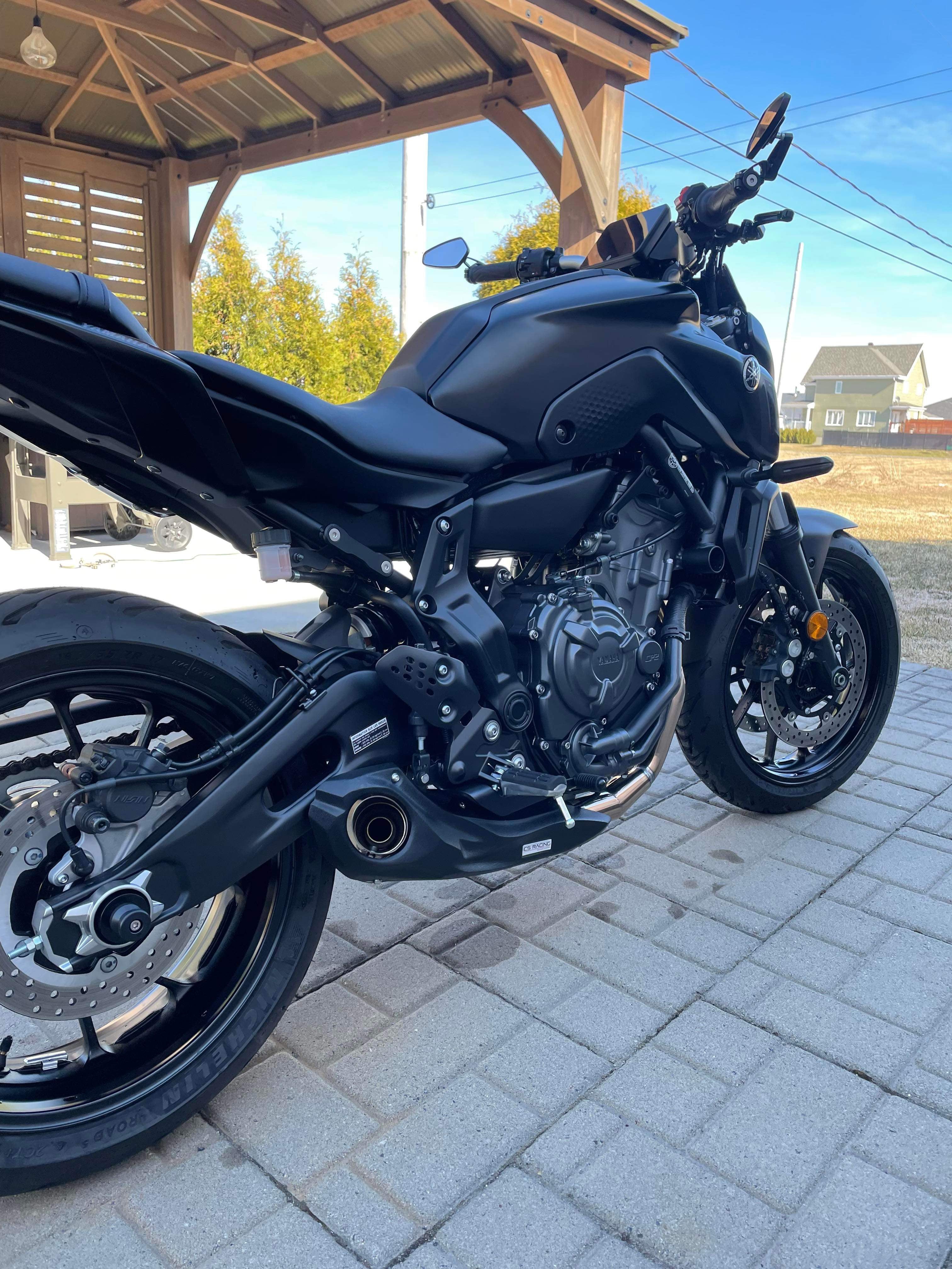 2014-24 Yamaha FZ-07 | MT-07 | XSR700 CS Racing Full Exhaust | Muffler + Headers + dB Killer (+2hp)