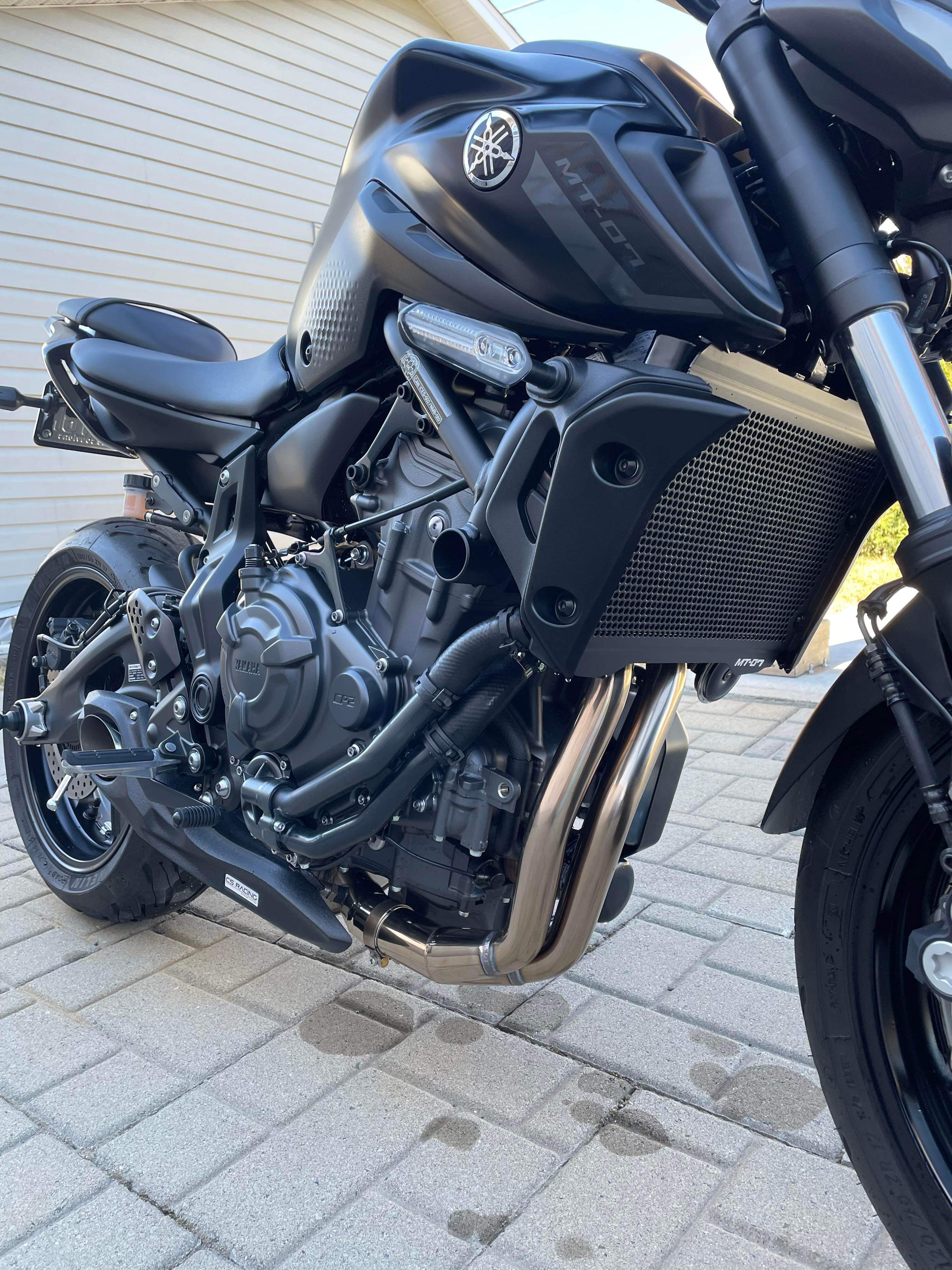 2014-24 Yamaha FZ-07 | MT-07 | XSR700 CS Racing Full Exhaust | Muffler + Headers + dB Killer (+2hp)