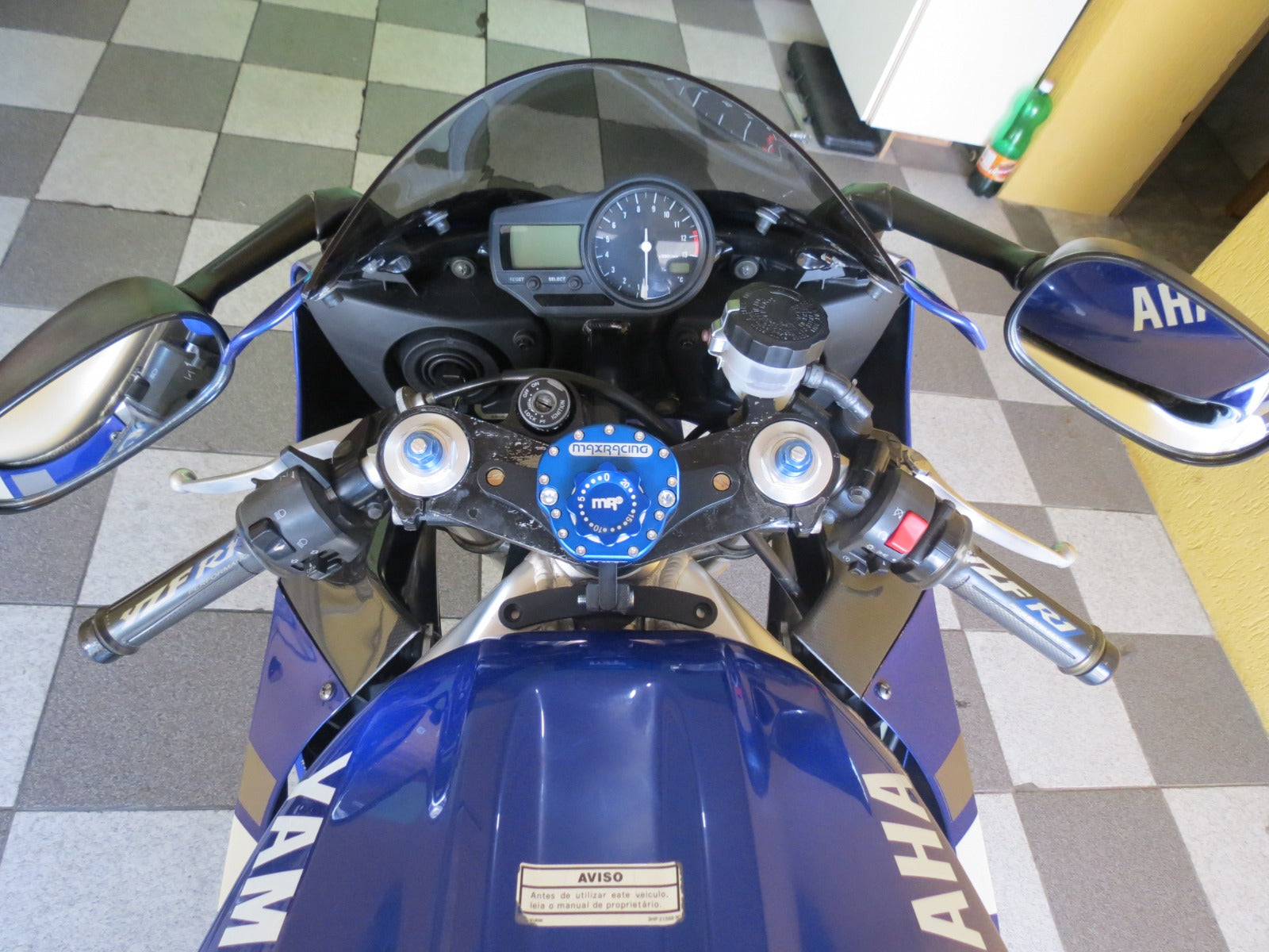 MaxRacing MAX20 Steering Damper - Yamaha - YZF R1 (1998-2001)