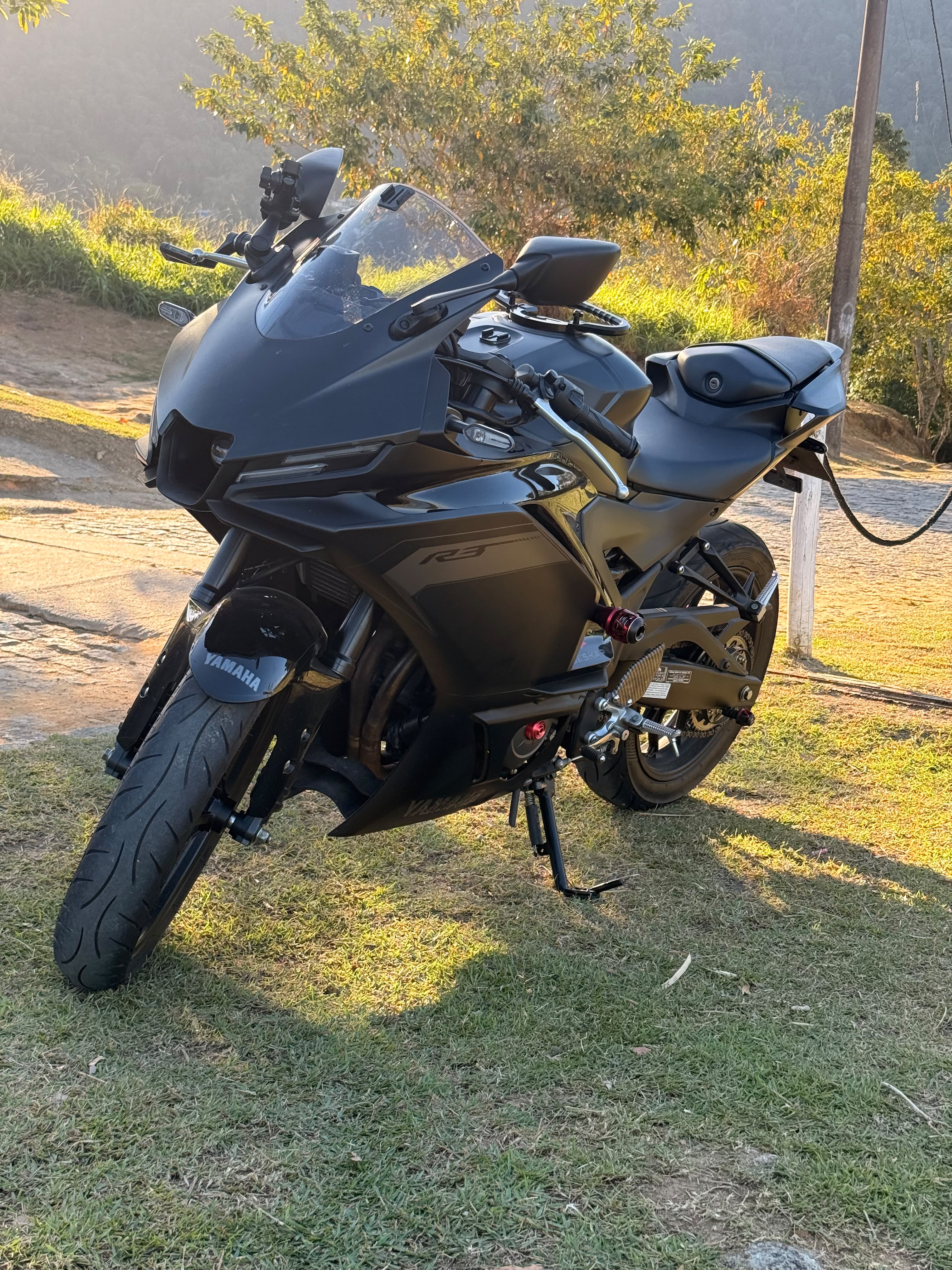 Yamaha - R3 (2025-on) - Procton Racing Rotational Impact System – Frame Sliders F1