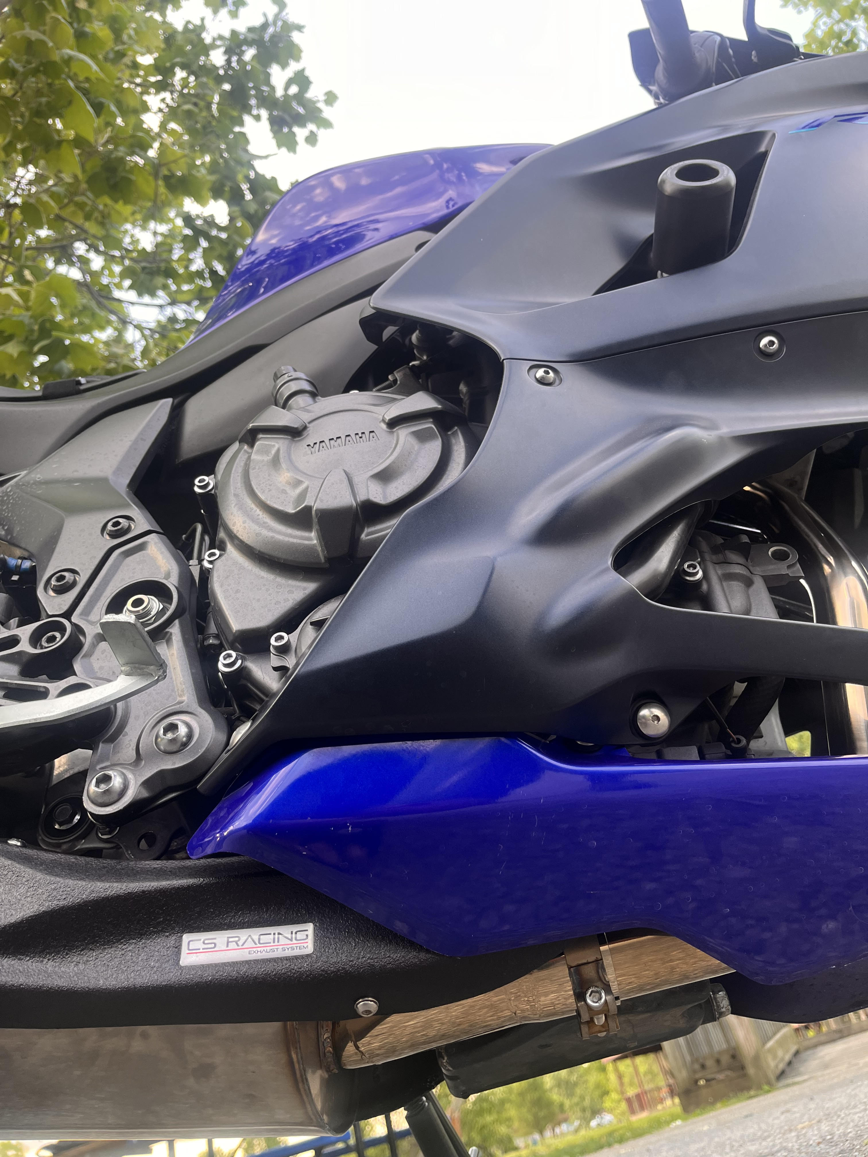 2021-on Yamaha YZF-R7 CS Racing Full Exhaust | Muffler + Headers + dB Killer (+2hp)