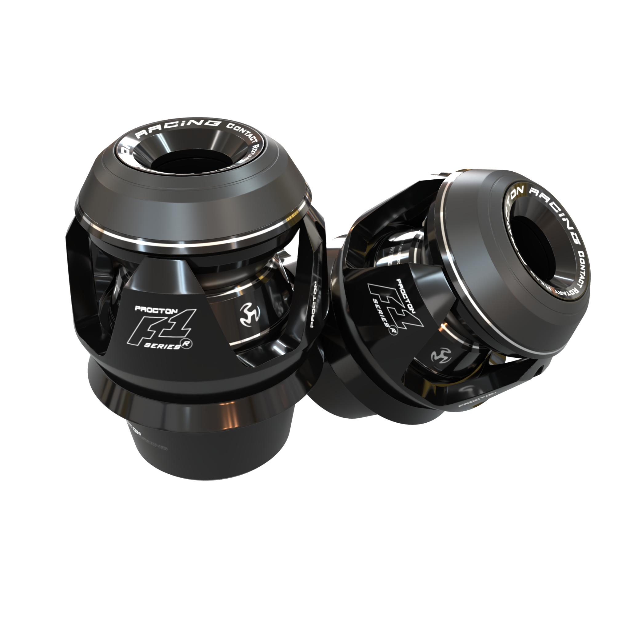 Procton F1 Frame Slider - Honda - CB 650 F (2018-2019) & CB 650 R (2019 and Newer) Color: Black