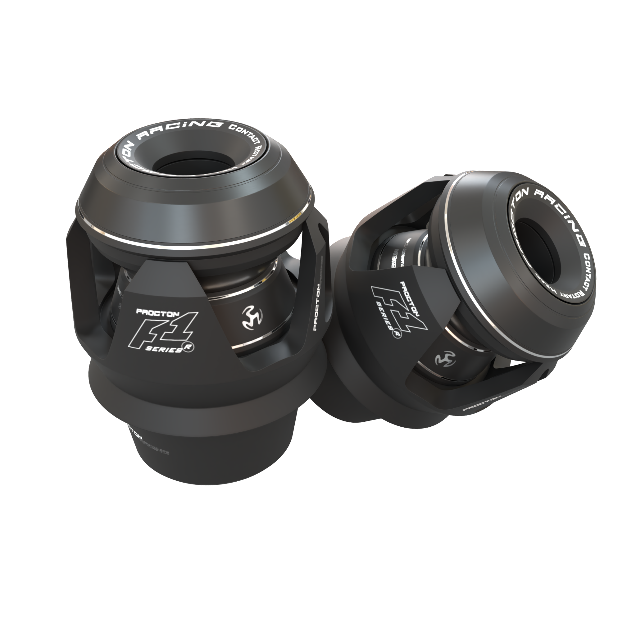 Procton F1 Frame Slider - Kawasaki - ZX-6R 636 (2013 and Newer) Color: Matte black