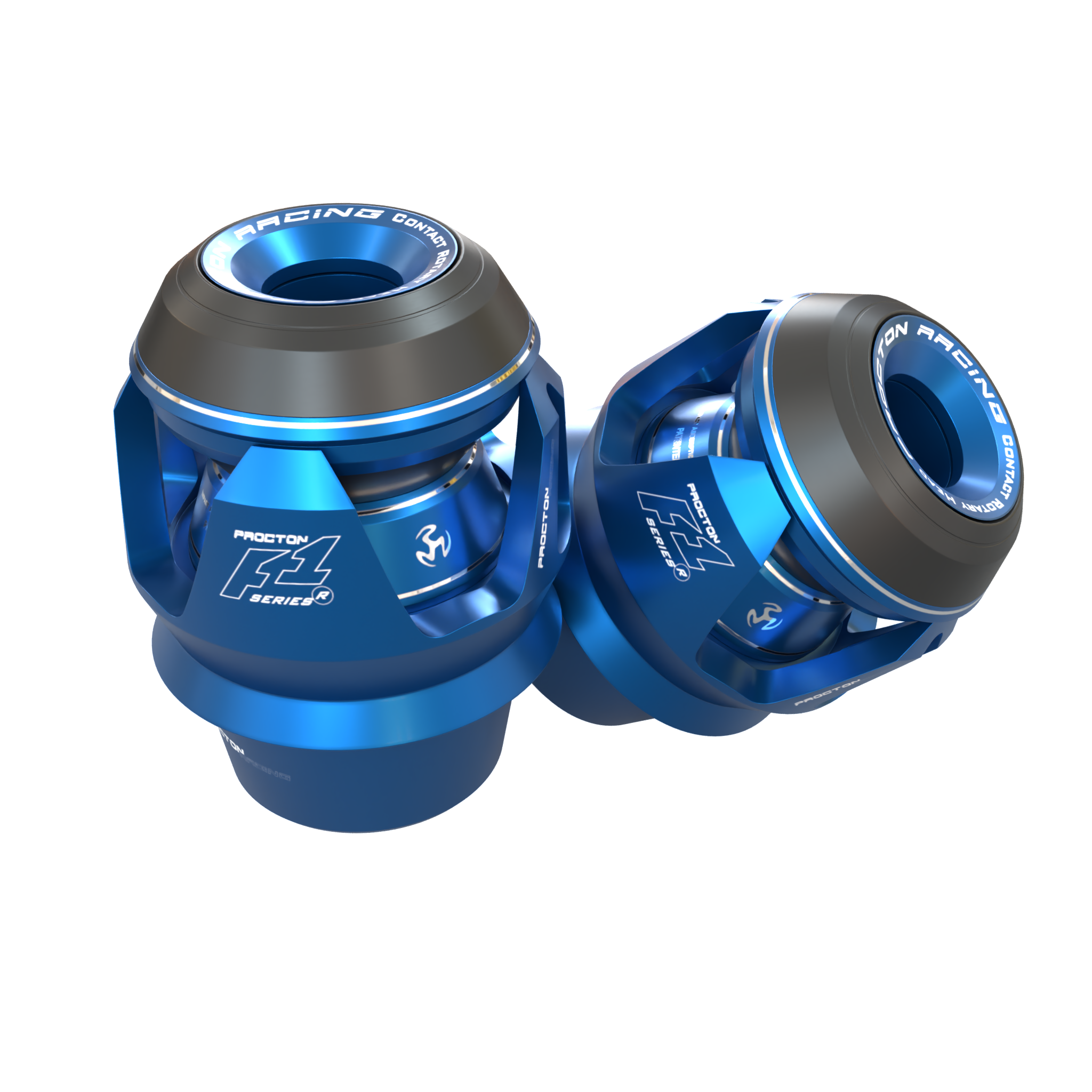 Procton F1 Frame Slider - Kawasaki - ZX-6R 636 (2013 and Newer) Color: Matte Blue
