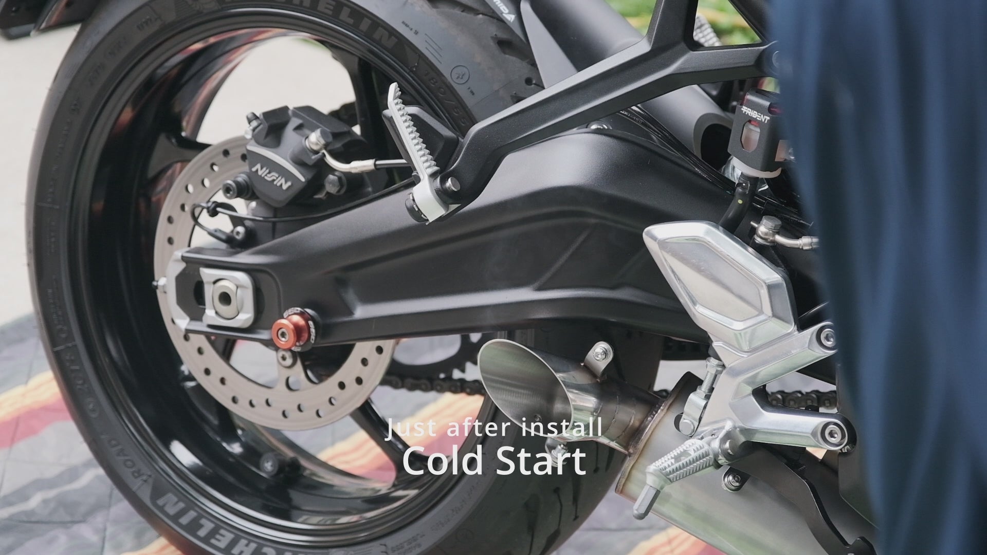 2022-25 Triumph Tiger Sport 660 CS Racing Full Exhaust | Muffler + dB Killer