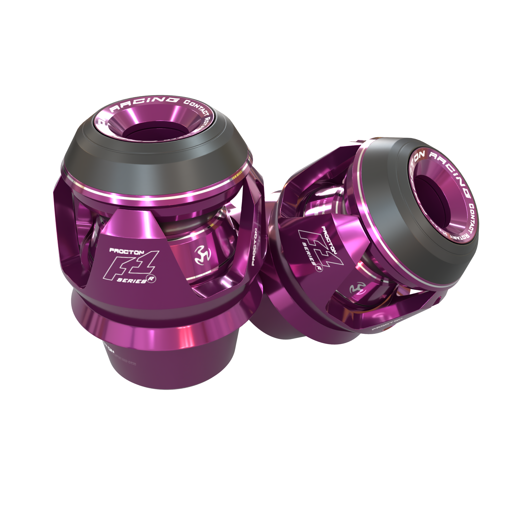 Procton F1 Frame Slider - Kawasaki - ZX-6R 636 (2013 and Newer) Color: Purple