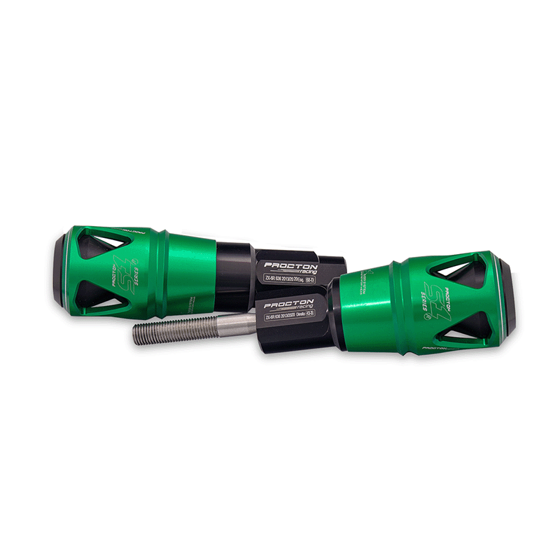 Procton S1 Frame Slider - Kawasaki - ZX-6R 636 (2013 and Newer) Color: Orange