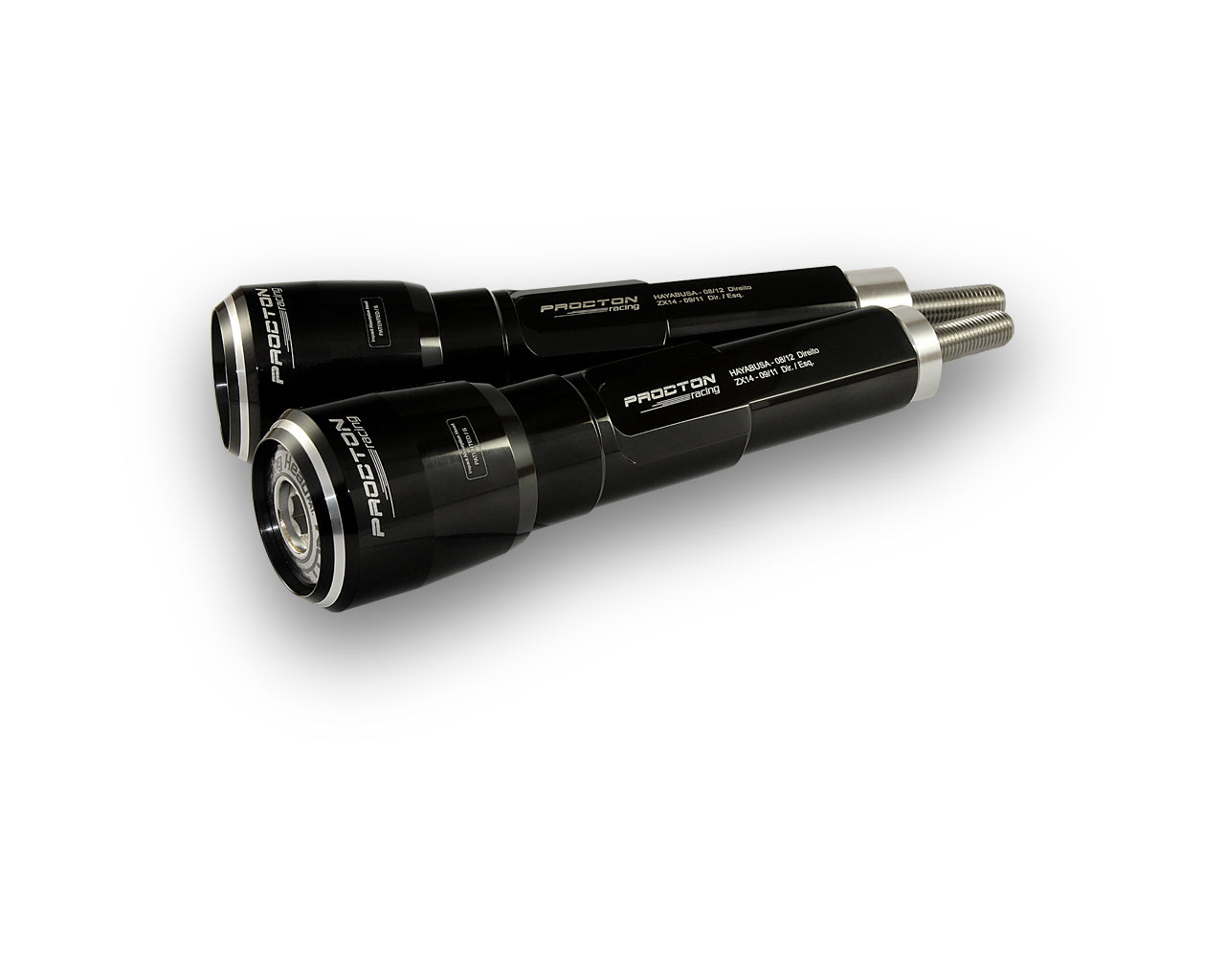 Kawasaki - ZX-14 R (2013-2025) - Procton Racing Rotational Impact System – Frame Sliders S
