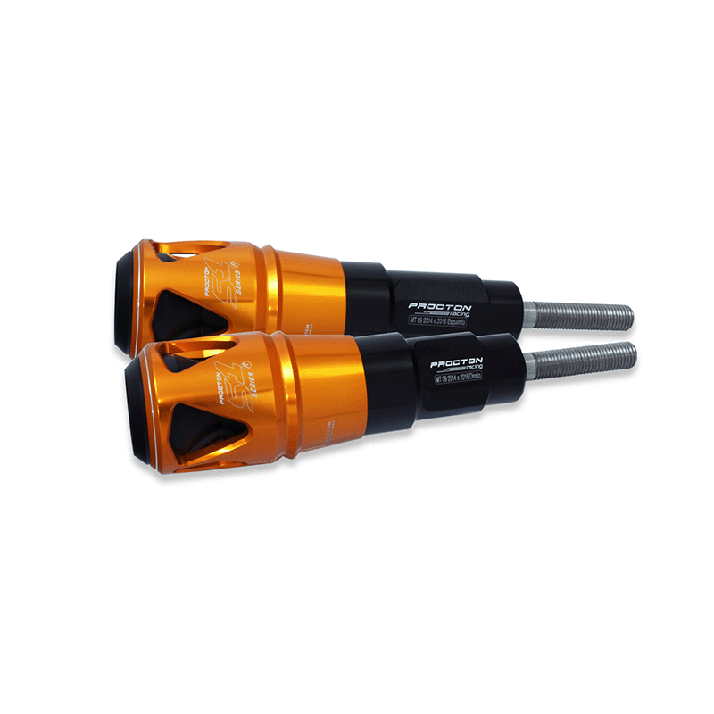 Procton S1 Frame Slider - Yamaha - MT-09 / SP | FZ-09 | XSR 900 | Tracer 900 / GT (2014-2020) Color: Orange