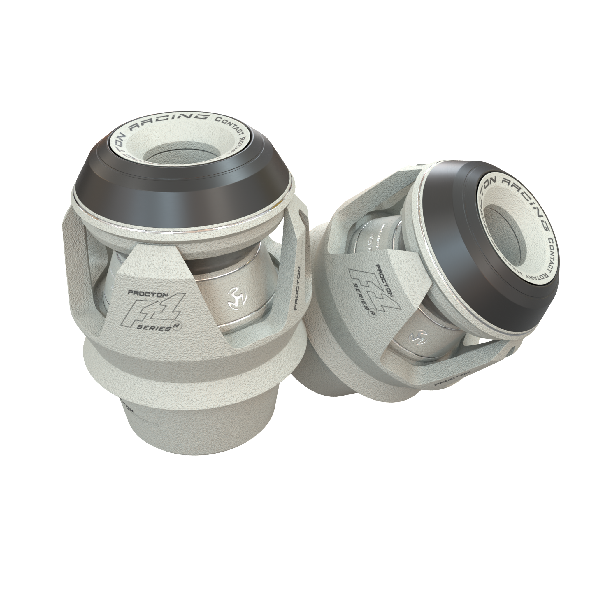 Procton F1 Frame Slider - Honda - CB 650 F (2018-2019) & CB 650 R (2019 and Newer) Color: Matte White