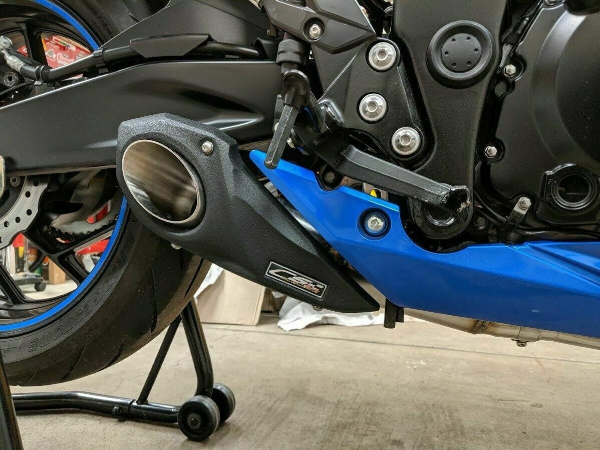 2016-23 Suzuki GSX-S 750 CS Racing Full Exhaust | Muffler + Headers + dB Killer (+4.2hp) - CS Racing Exhaust