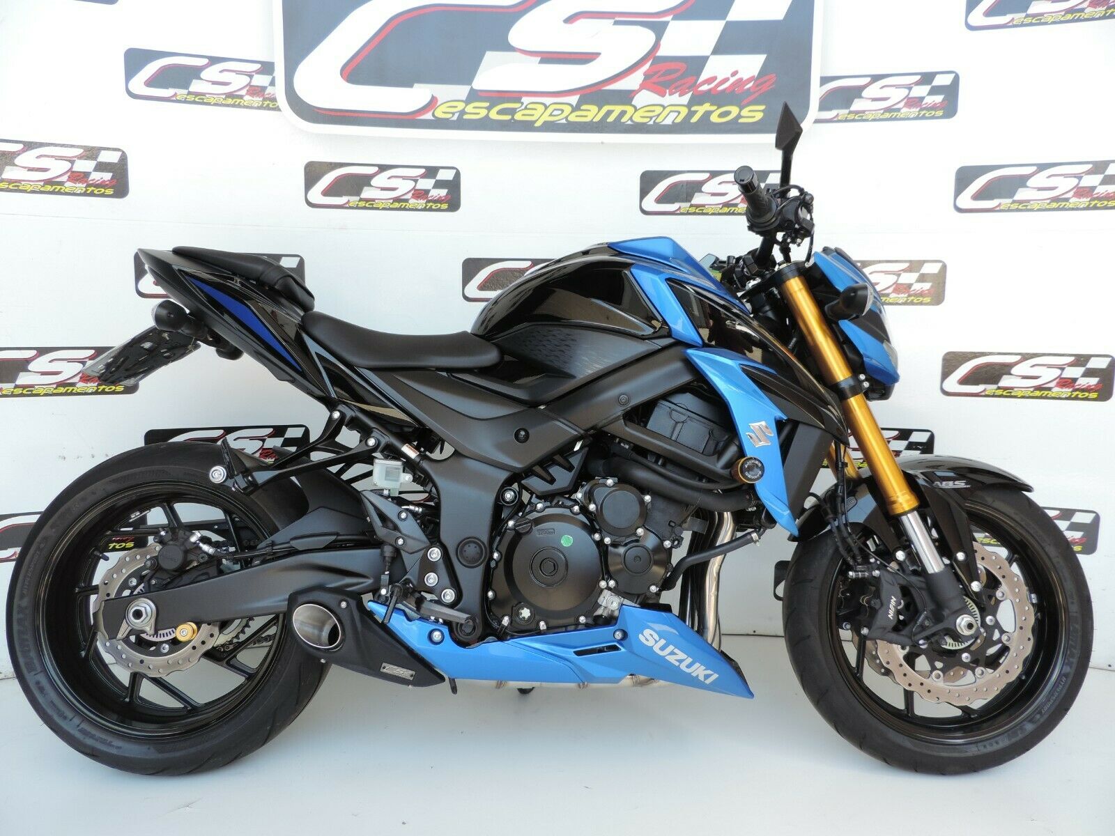 2016-23 Suzuki GSX-S 750 CS Racing Full Exhaust | Muffler + Headers + dB Killer (+4.2hp) - CS Racing Exhaust