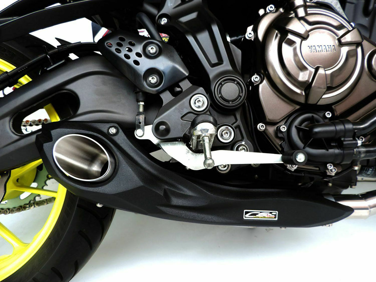IXRACE Exhaust For Yamaha MT-07 / FZ-07  MK2 SERIES BLACK (Full System) –  Bagoros Performance
