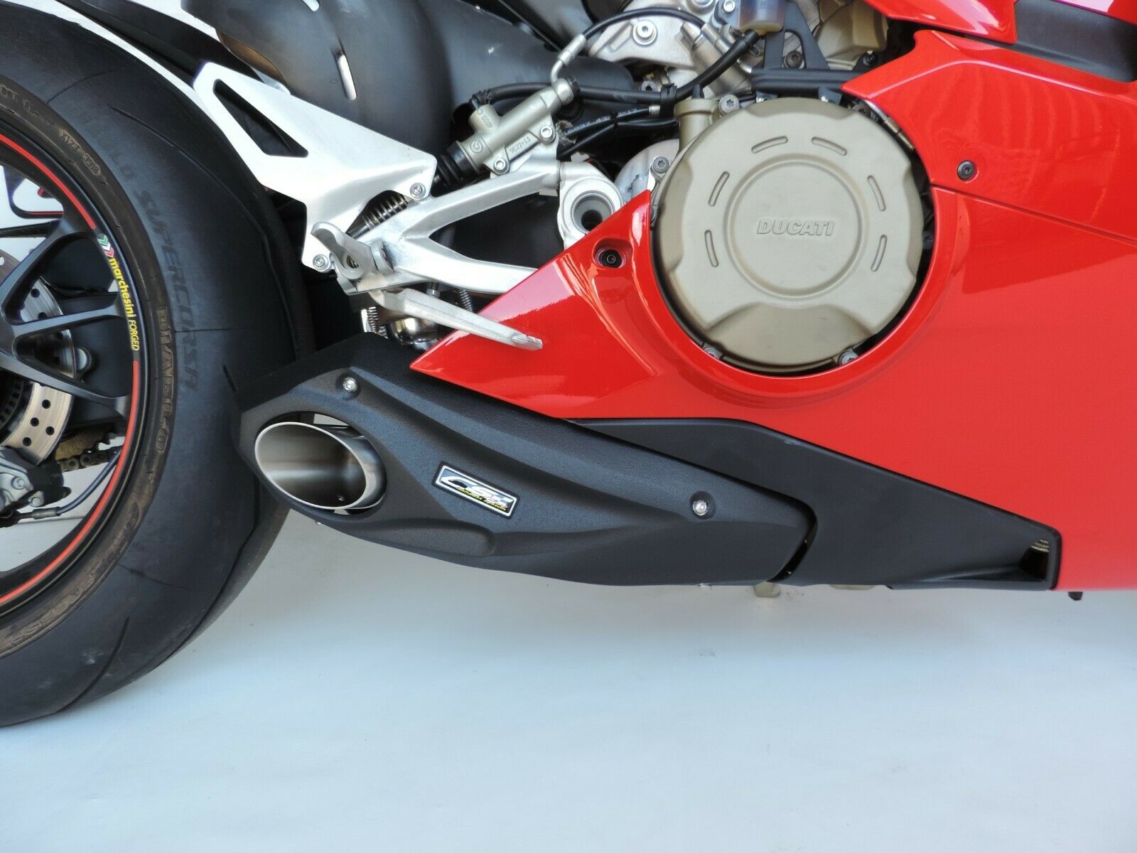 2018-up Ducati Panigale V4 V4S CS Racing Slip-on Exhaust | Muffler + dB Killer (+2.5hp) - CS Racing Exhaust