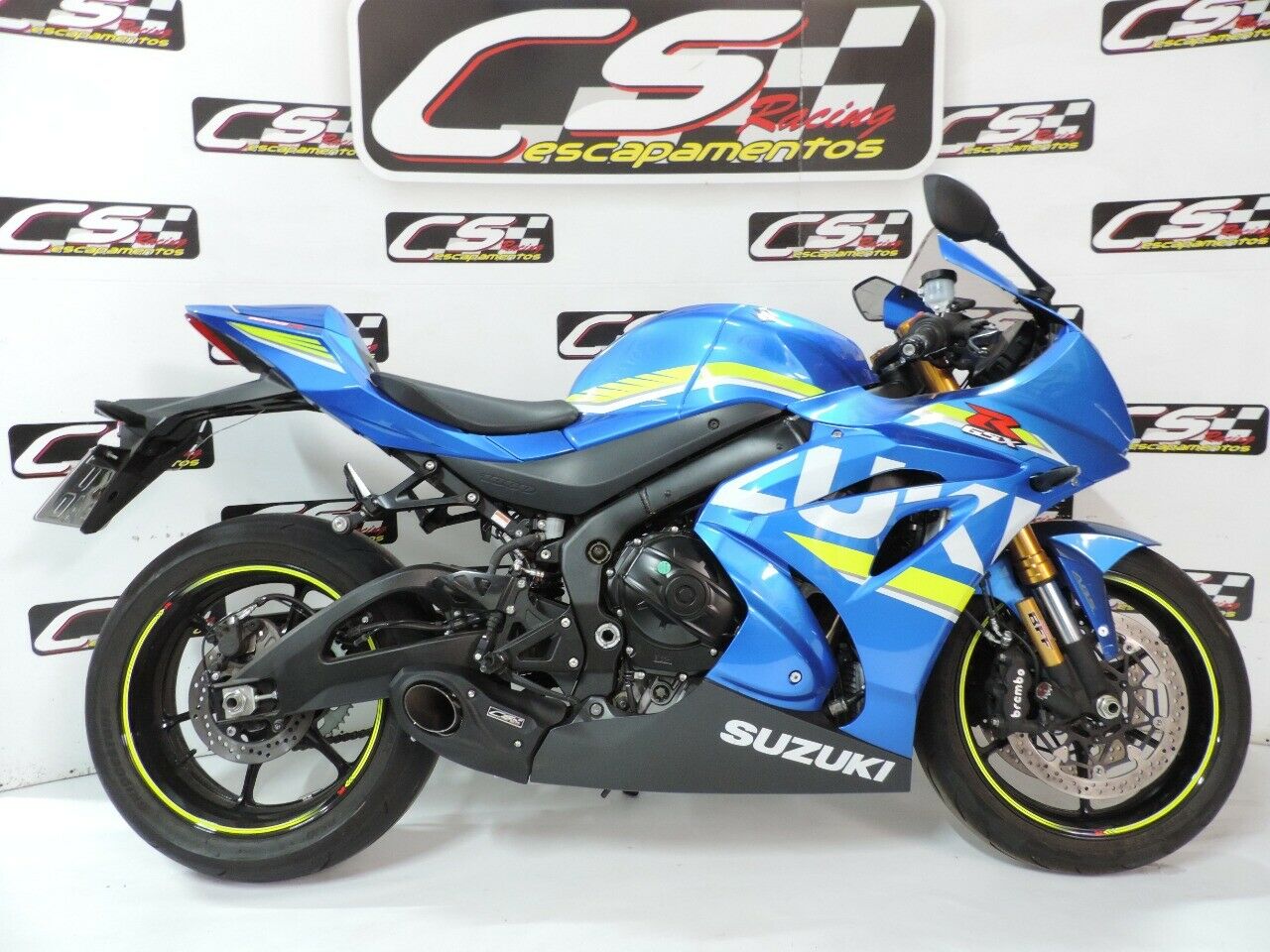 2017-24 Suzuki GSX-R 1000 CS Racing Full Exhaust | Muffler + Headers + dB Killer (+3hp) - CS Racing Exhaust