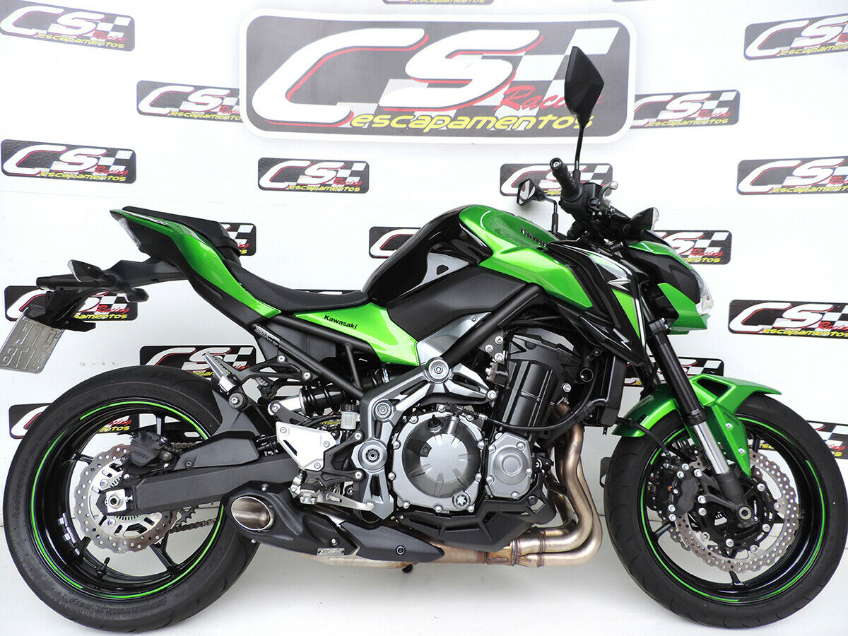 2017-24 Kawasaki Z900 CS Racing Slip-on Exhaust | Muffler Tip + dB Killer (+3.3hp) - CS Racing Exhaust